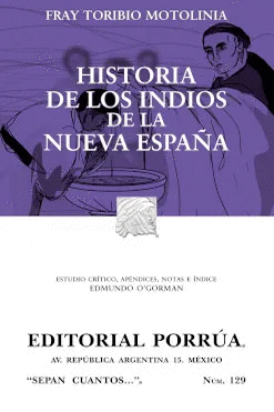 HISTORIA DE LOS INDIOS DE LA NUEVA ESPAA