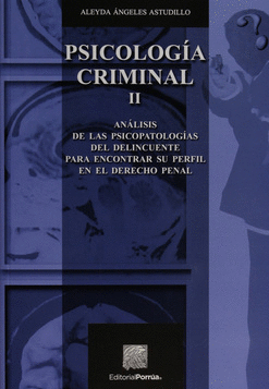 PSICOLOGIA CRIMINAL II