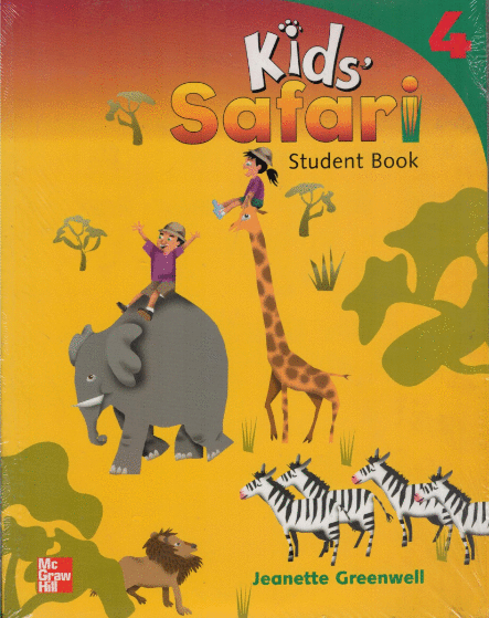 KIDS SAFARI 4 PACK STUDENT BOOK AND WORKBOOK