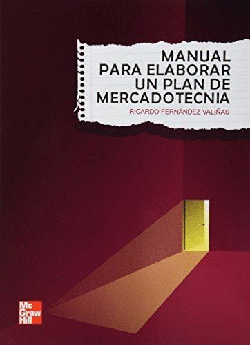 MANUAL PARA ELABORAR UN PLAN DE MERCADOTECNIA