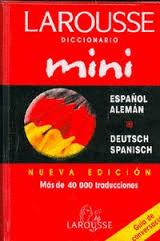 DICCIONARIO ALEMAN ESPAOL MINI LAROUSSE (BOLSILLO)