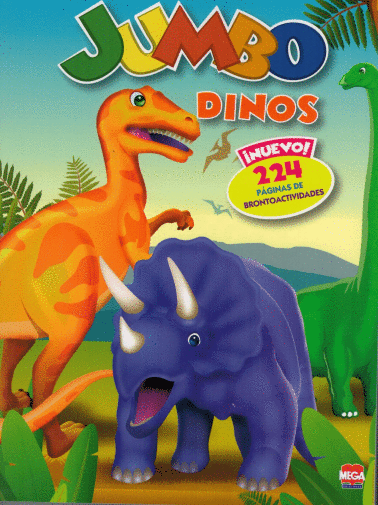 JUMBO DINOS Y JUMBO ANIMALES  2 TITULOS C/U