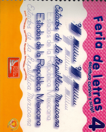 FERIA DE LETRAS 4 PRIMARIA ESCRITURA CURSIVA Y SCRIPT