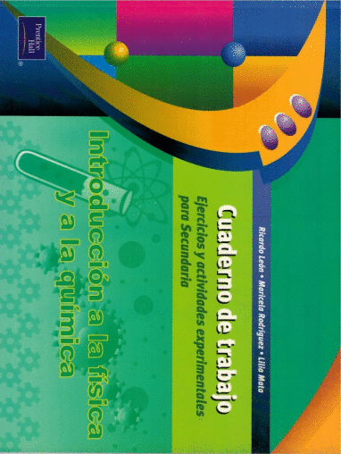 INTRODUCCION A LA FISICA Y LA QUIMICA CUADERNO DE TRABAJO