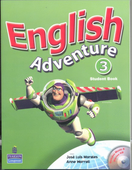 ENGLISH ADVENTURE 3 STUDENT BOOK WITH CD