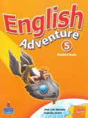 ENGLISH ADVENTURE 5 STUDENT BOOK WITH CD