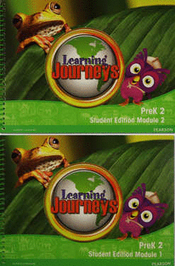 LEARNING JOURNEYS PREK 2 STUDENT EDITION MODULE 1 AND 2 C/2 CD