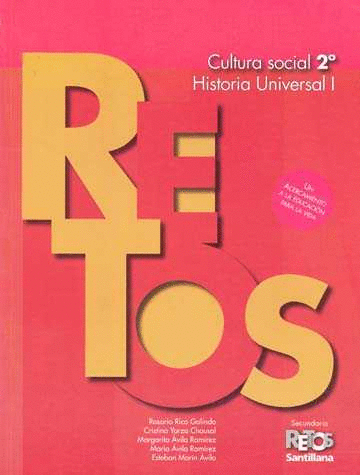 RETOS CULTURA SOCIAL 1 PARA 2 HISTORIA UNIVERSAL SECUNDARIA