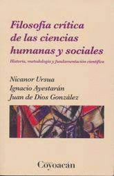 FILOSOFIA CRITICA DE LAS CIENCIAS HUMANAS Y SOCIALES