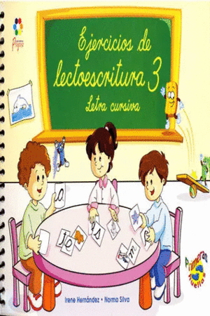 EJERCICIOS DE LECTOESCRITURA 3 PREESCOLAR LETRA CURSIVA