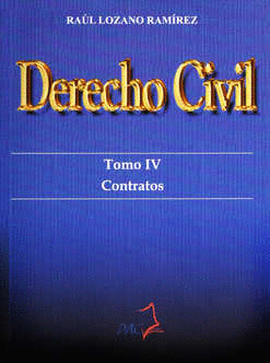 DERECHO CIVIL TOMO 4 CONTRATOS