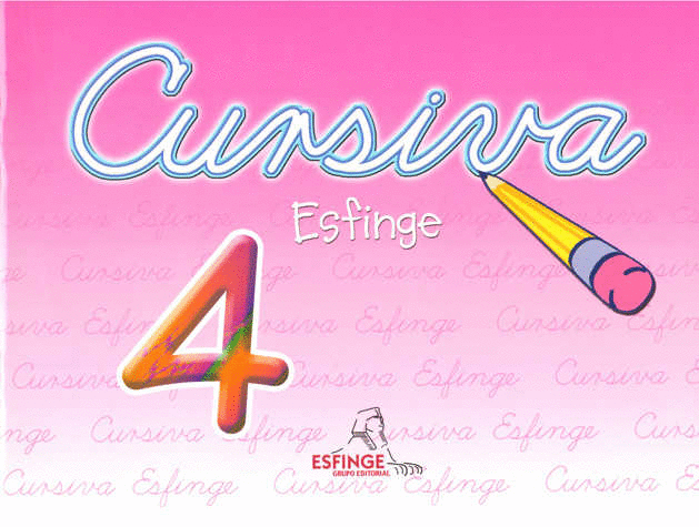 CURSIVA ESFINGE 4 PRIMARIA