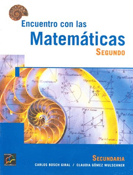 ENCUENTRO CON LAS MATEMATICAS 2 SECUNDARIA