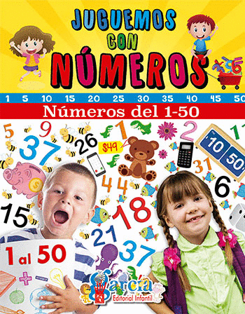 JUGUEMOS CON NUMEROS DEL 1 AL 50