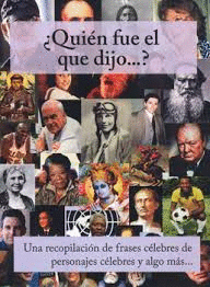 QUIEN FUE EL QUE DIJO 4 (BOLSILLO)