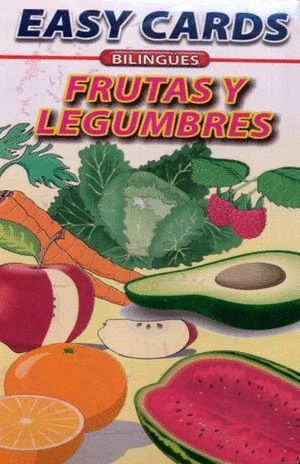 EASY CARDS FRUTAS Y LEGUMBRES (BILINGUE)