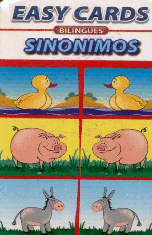 EASY CARDS SINONIMOS (BILINGUE)