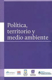 POLITICA TERRITORIO Y MEDIO AMBIENTE