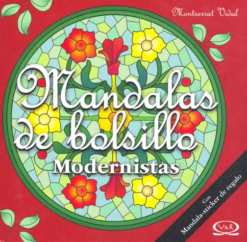 MANDALAS DE BOLSILLO 6 MODERNISTAS  C/STICKERS
