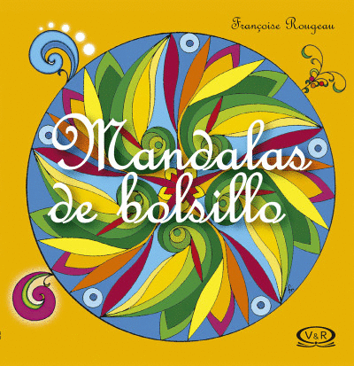 MANDALAS DE BOLSILLO 3 AMARILLO  PUNTILLADO