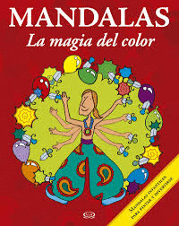 MANDALAS LA MAGIA DEL COLOR 8 INFANTIL (ROJO)