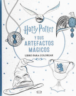 HARRY POTTER Y SUS ARTEFACTOS MAGICOS LIBRO PARA COLOREAR