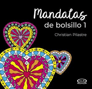 MANDALAS DE BOLSILLO 1 PUNTILLADO NEGRO