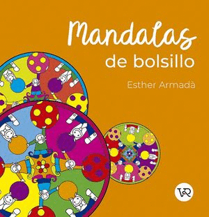 MANDALAS DE BOLSILLO 11 PUNTILLADO NARANJA