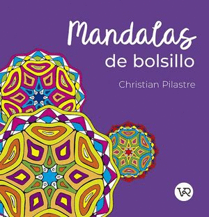 MANDALAS DE BOLSILLO 12 PUNTILLADO MORADO