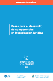 BASES PARA EL DESARROLLO DE COMPETENCIAS EN INVESTIGACION JURIDICA