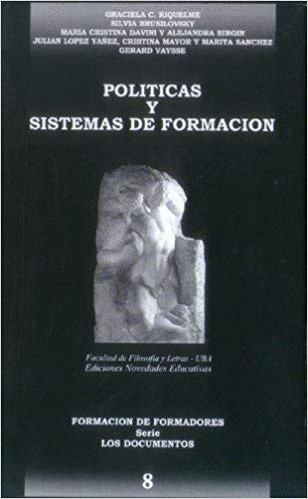 POLITICAS Y SISTEMAS DE FORMACION