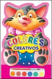 COLORES CREATIVOS GATO (ROSA)