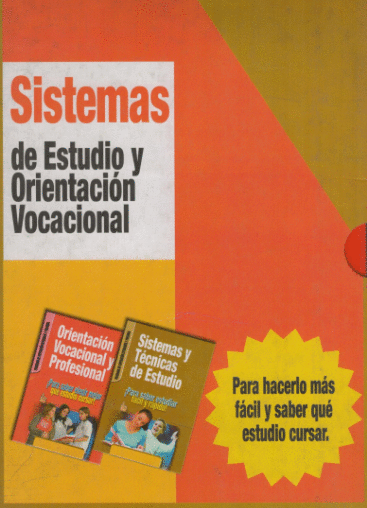 SISTEMAS DE ESTUDIO Y ORIENTACION VOCACIONAL 2 VOLUMENES