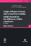 CODIGO CIVIL PARA EL ESTADO LIBRE Y SOBERANO DE PUEBLA CODIGO NACIONAL DE PROCEDIMIENTOS CIVILES Y FAMILIARES 2026