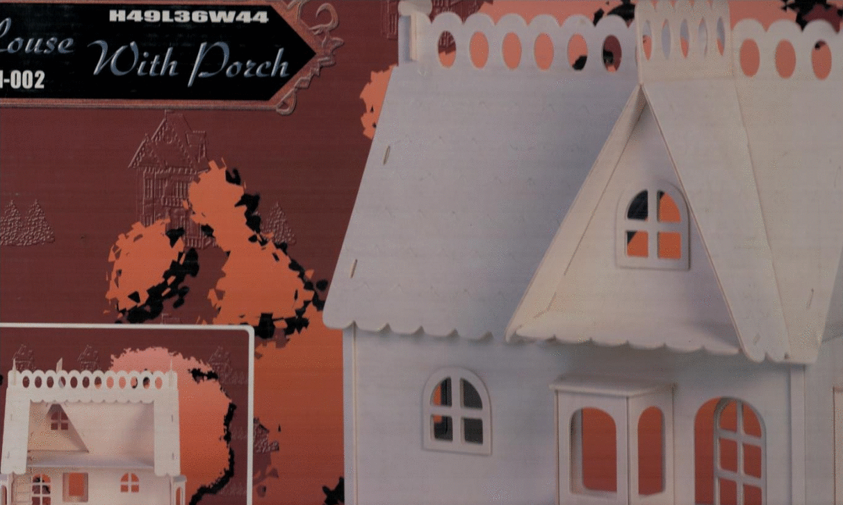 HOUSE WITH PORCH DH002 (ROMPECABEZAS 3D)