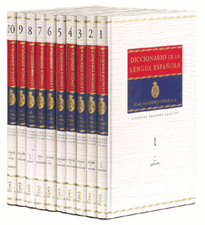 DICCIONARIO DE LA LENGUA ESPAOLA (10 TOMOS CON CD)