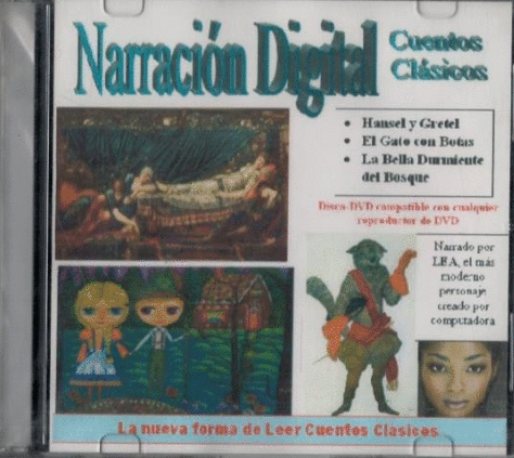 NARRACION DIGITAL CUENTOS CLASICOS DVD
