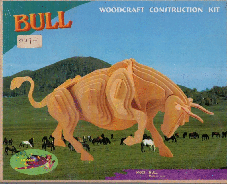 BULL M002  (ROMPECABEZAS 3D)