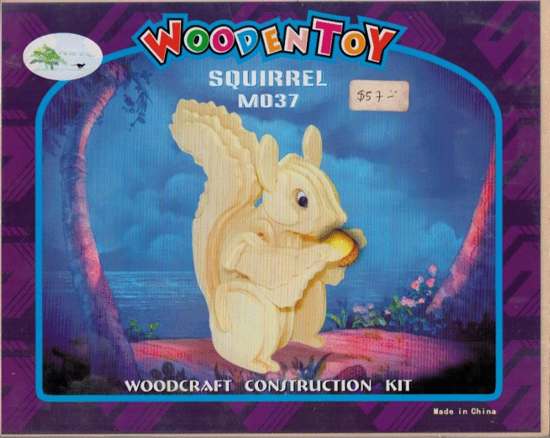 SQUIRRELL M037 (ROMPECABEZAS 3D)