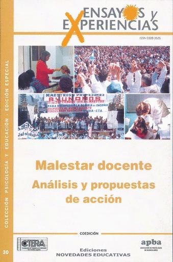 MALESTAR DOCENTE ANALISIS Y PROPUESTAS DE ACCION