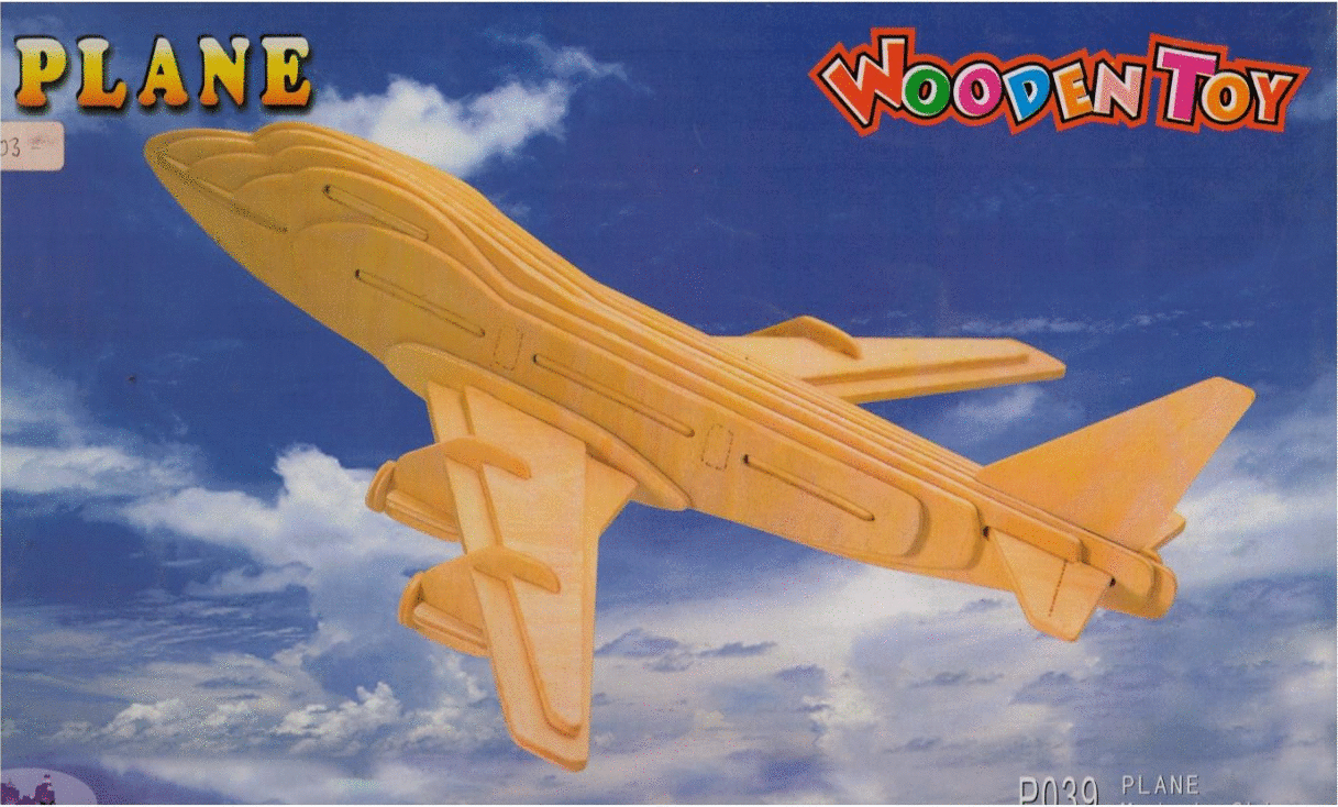 PLANE P039 (ROMPECABEZAS 3D)