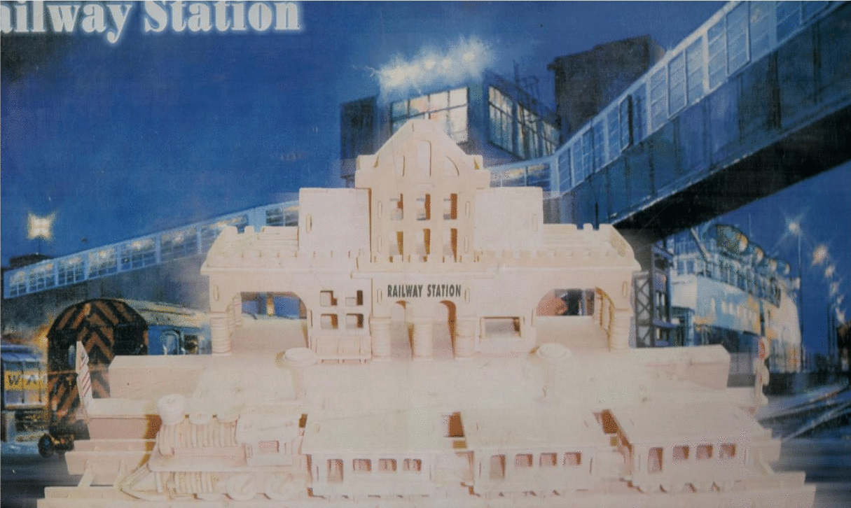 RAILWAY STATION P140 (ROMPECABEZAS 3D)