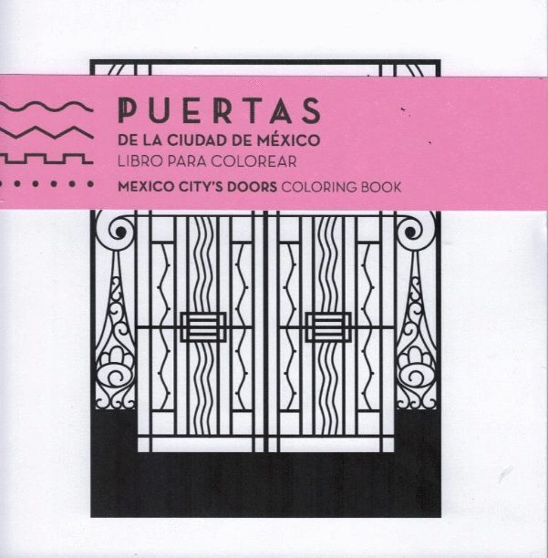 PUERTAS DE LA CIUDAD DE MEXICO LIBRO PARA COLOREAR